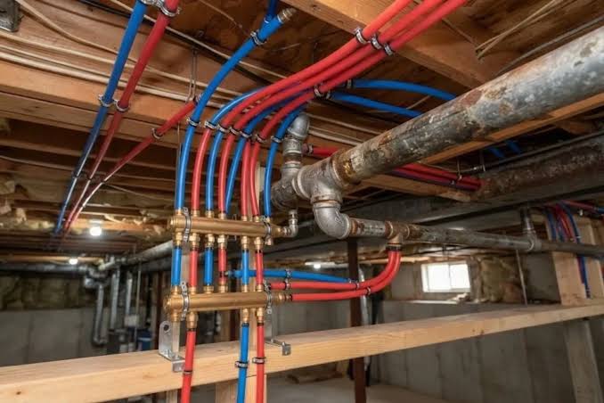 Signs of water line leak in Normal